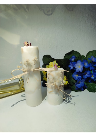 Dekoratif Sütun Mum