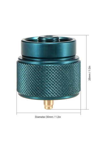 Lixada Lpg Teneke Kutu Kafa Adaptörü 1l Açık Kamp Propan Küçük Tank Girişi En417 Lindal Vana Gümüş