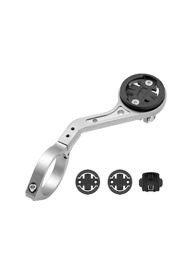 Bg-371 Bisiklet Alüminyum Alaşımlı Kod Tablosu Çerçevesi Evrensel Kod Tablosu Uzatma El Feneri Braketi Gümüş Gümüş