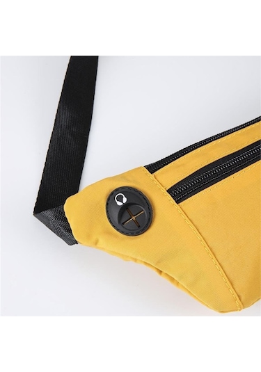 Anka Ççs 31414 Slim Sport Bel Çantası Sarı Tek Renk