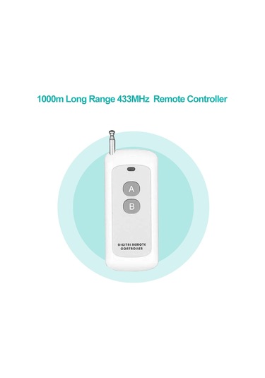 Hallow 1000M Uzun Menzilli Mesafe Yüksek Güç 2CH Kablosuz Kapı Kilidi