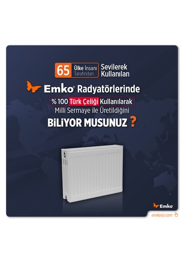 Emko Panel Radyatör 500x0500
