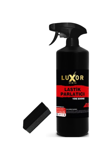 Luxor Kimya Gold Serisi Lastik Parlatıcı 473 ML + Sünger