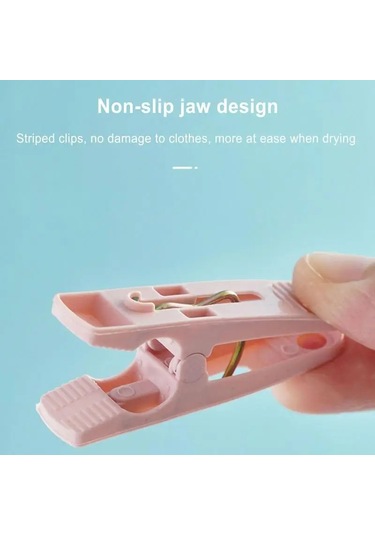 Mavi-giysi Mandalları Çamaşırlar İçin 30pcs Rüzgar Geçirmez Ev Çamaşır Pimleri Sepetli Klipler Çamaşır İpi Mandalları İç Giyim Sutyen Şapka Çantaları