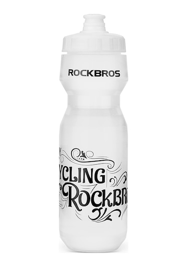 Rockbros Dcbt69 750Ml Bisiklet Su Şişesi Pp5 Toz Kapaklı Sıkıştırılmış Bisiklet Spor Su Şişesi - Yarı Saydam/Dcbt69D Çok Renkli
