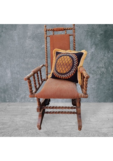 Mackenzie Çift Taraflı Dekoratif Püsküllü - Saçaklı Kırlent Kılıf Karışık/Çok Renkli