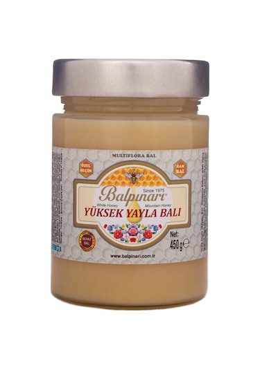Balpınarı Yüksek Yayla Çiçek Balı Beyaz Bal 450 G