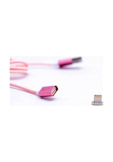 Gri Metal Manyetic Uçlu Lightning Usb Kablo-zore