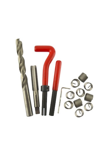 15 Adet M14 X 1.5 Diş Tamir Takımı Helicoil Uyumlu