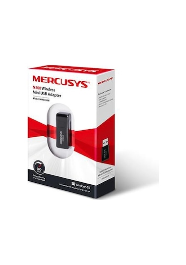 Mercusys MW300UM 300 Mbps Kablosuz USB Adaptör