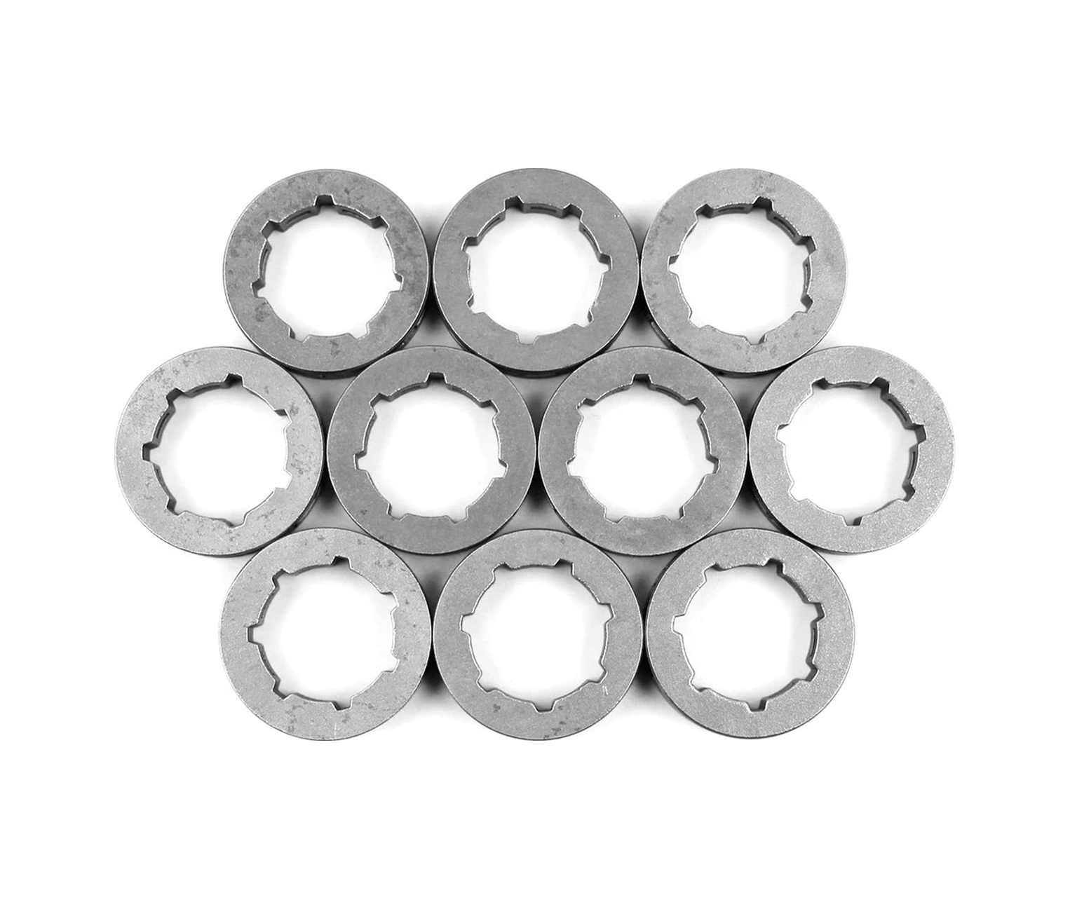 Xurunkeji Husqvarna 266, 268, 272, 280, 285, 288, 355, 362, 372xp, 380, 385xp Testere İçin 10 Adet 3/8 İnç 7t 22mm Zincir Tahrikli Jant Dişlisi