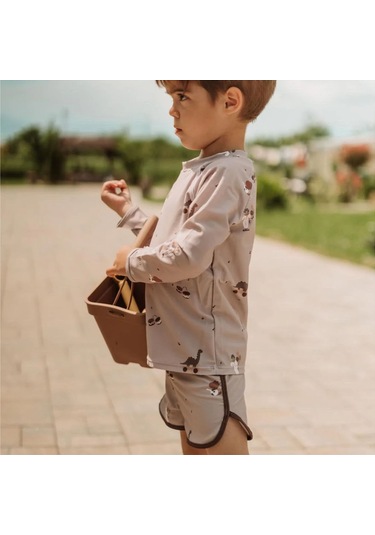 Nuuroo Marti Uv Korumalı Erkek Şort Mayo Dino Nu398 Çok Renkli