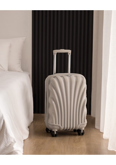 Huitre Valiz/bavul - Bej - Kabin Boy 8684427033906 Ekru