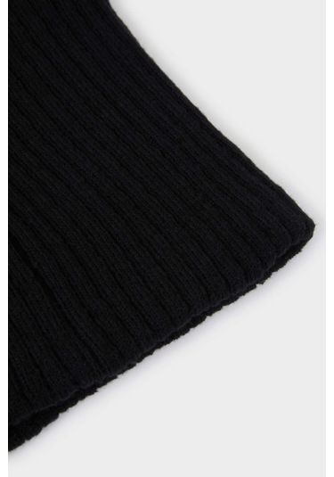 Defacto Erkek İçi Suni Yünlü Atkı C8275ax25wnbk27 Siyah