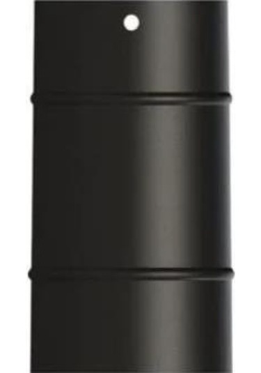 0,40 Mm Mat Siyah Soba Borusu 33 Cm