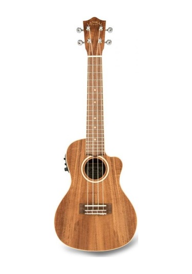 Lanikai Acst-Cec Akasya Masif Kapak Concert Elektro Ukulele
