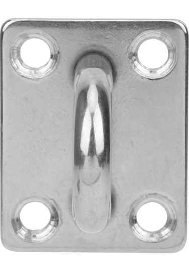 Geeksen Stainless Steel Gövde Takımı - Tavan Fanı, Sandık, Hamak, Yoga İpi İçin Dayanıklı Asma Kanca - 4 Adet Diğer