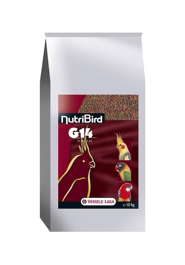 Versele Laga Nutribird Tropikal G14 Pelet Papağan Yemi 10 KG
