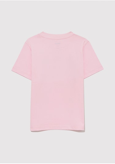 Mavi - Mavi Logo Baskılı Pembe Tişört 7610109-86953 Pembe