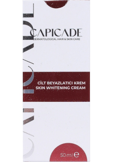 Capicade Cilt Beyazlatıcı Krem 50 ML