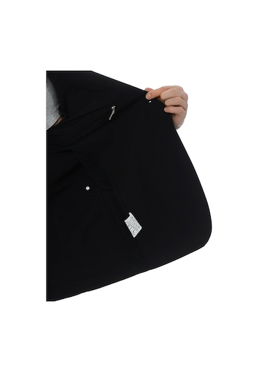 Sposo G-125 İki Düğme Tek Yırtmaç Yarım Astar Sİyah Erkek Ceket Siyah