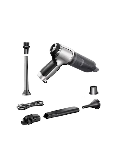 Yifomall Güçlü 19000pa Emişli Kablosuz Araç Ve Ev Temizleme Şarjlı El Süpürgesi - 4000mah Batarya 111 Karakter