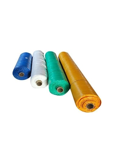 Ebatlı Branda Çadır Su Geçirmez En 15 M Boy 25 M Mavi