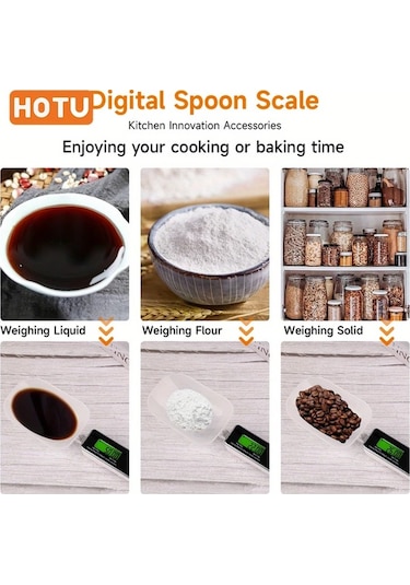 Willowhaven Kırmızı Hotu Dijital Mutfak Terazisi Hassas Ölçüm Tare Fonksiyonu Lcd Ekran 500g Kırmızı