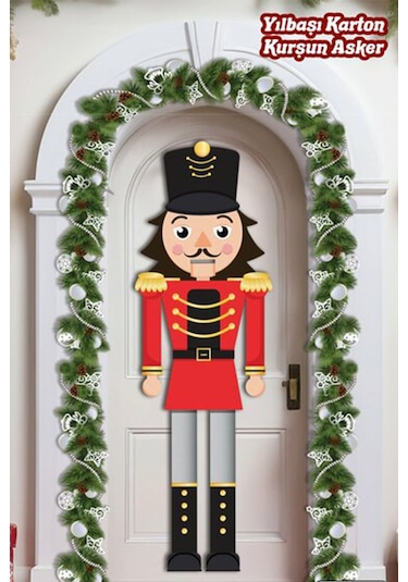 Yılbaşı Kurşun Asker Kağıt Afiş