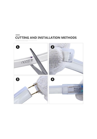 Sb-6509 20 Metre Beyaz Işık Neon Led Şerit Dış Mekan Silikonlu Esnek Dekoratif Aydınlatma 220v Fişli