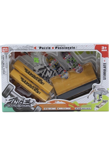 Birlik Oyuncak Kutuda Dik Rampalı Parmak Kaydırak Seti