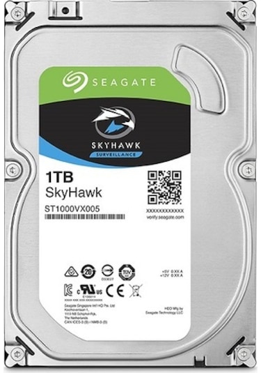 1Tb Seagate Skyhawk 64Mb 7/24 St1000Vx005