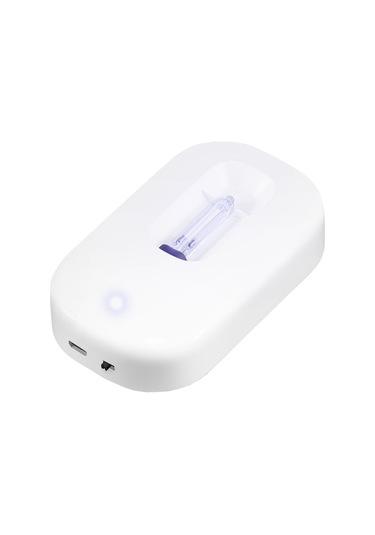 Xiaoda Akıllı Uv Tozak Sterilizatörü Beyaz - 99.9% Sterilite, Ipx4 Su Geçirmez, Usb Şarjlı, Akıllı Çalışma Modu Beyaz Beyaz
