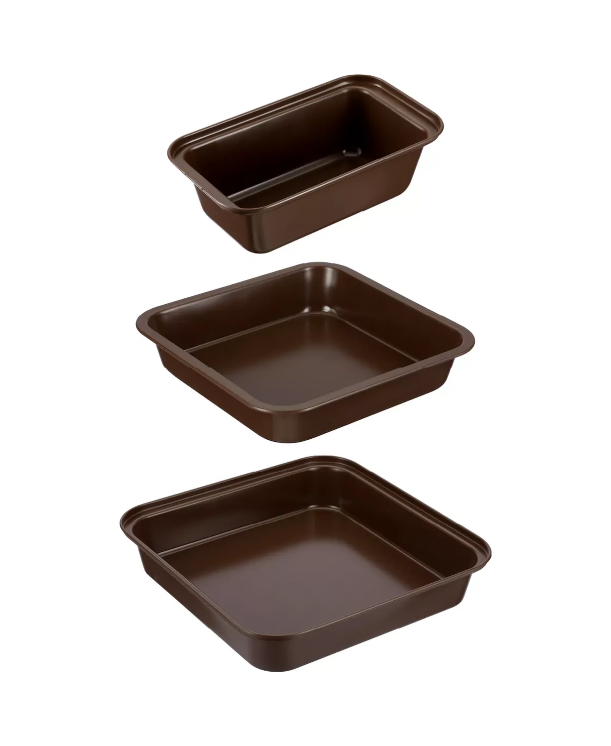 Regent İnox Fırın Kabı Seti 229483938 Kahverengi