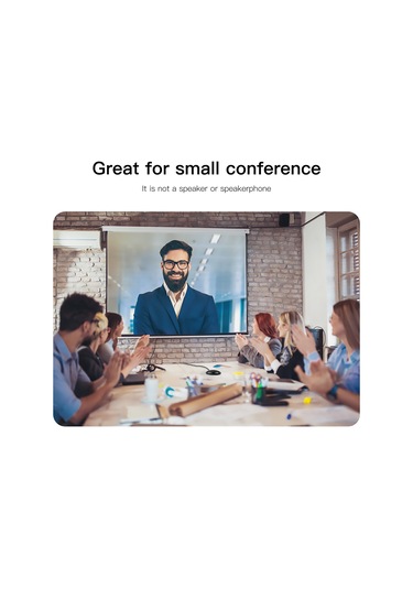 Maiyame Usb Konferans Mikrofonu - 360 Çok Yönlü, Taşınabilir Metal Mini Mikrofon Windows/mac Uyumlu