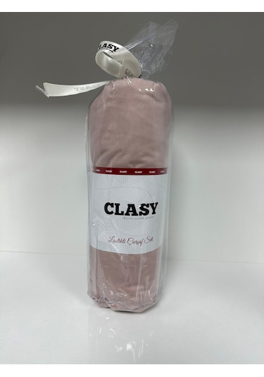 Clasy Ranforce Lastikli Çarşaf Seti Tek Kişilik Düz Krem Çok Renkli