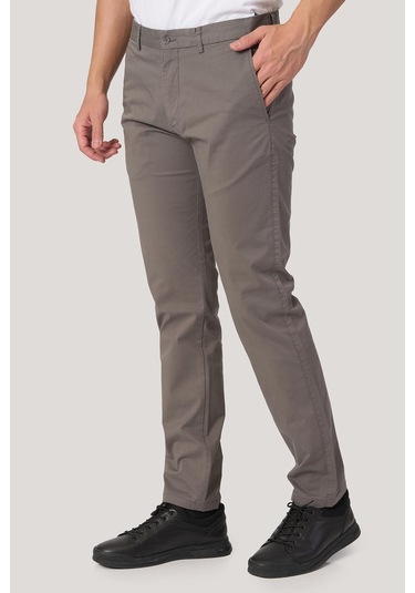 White Stone 2025-k P1046 Zaha Gabardın Keten Pantolon Antrasit Antrasit