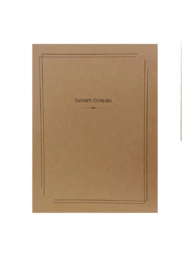 Armat Kraft Sunum Dosyası 50 Li Paket