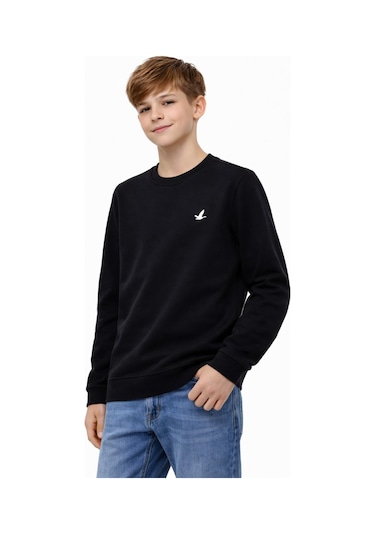 Baglan Erkek Çocuk Sweatshirt Bgl-st05228 Siyah
