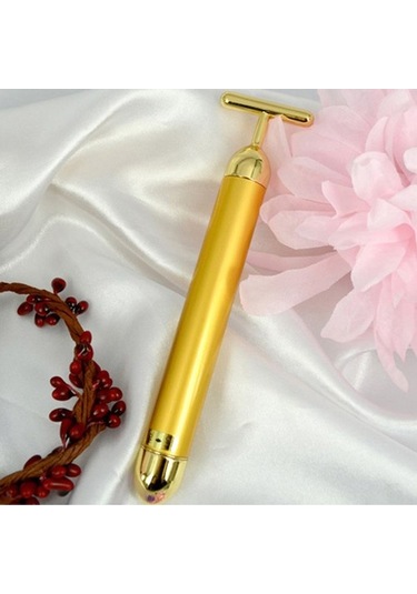 Profesyonel Elektrikli Kas Masajı Cihazı - Altın D6yyej Altın