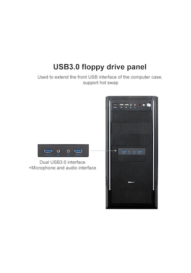 Sones 2 Port + Hd-audıo Usb 3.0 Ön Panel Veri Merkezi
