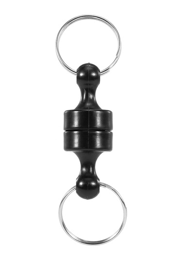 Lixada 6 Adet Manyetik Bırakma Tutucu Bobin İpi Karabina Y18081 Siyah