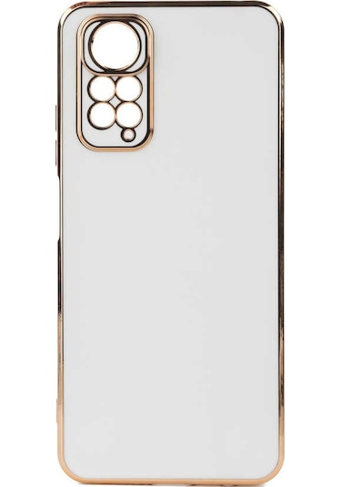 Xiaomi Redmi Note 11 Global Kılıf Bark Kenarları Altın Renk Kılıf