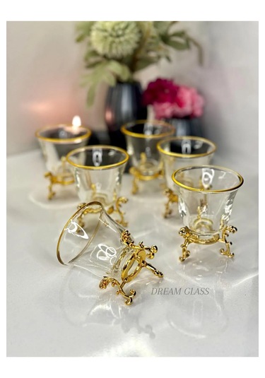 6 Kişilik Gold Çok Amaçlı Lokumluk & Çerezlik & Reçellik Ve Zemze