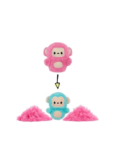 Fluffie Stuffiez Küçük Peluş Maymun Renkli