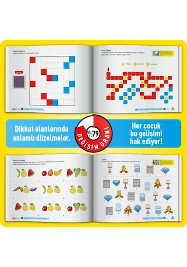 Adeda Dikkati Güçlendirme Seti Mixt 8-9  Yaş
