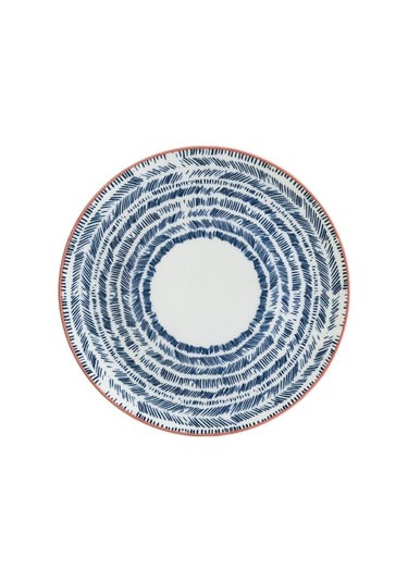 Bonna Blue Pino 24 Parça Yemek Seti Çok Renkli