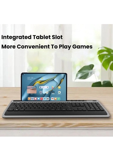 Wireless Keyboard Ve Mouse Combo İçin İş Ofisi, Tablet Yerleşimi & Dirsek Yastığı Kırmızı Optik