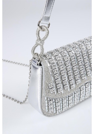 Ççs 17659 Kadın Omuz Askılı Çanta GÜMÜŞ