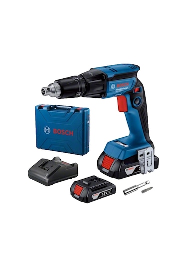 Bosch 06019K7020 Professional GTB 185-LI 2 AH Çift Akülü Alçıpan Vidalama